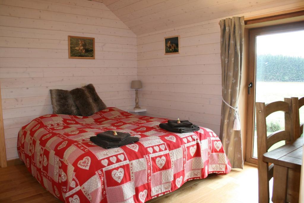 Chambres D'Hotes Les Trappeurs Silence & Nature Tenneville Habitación foto